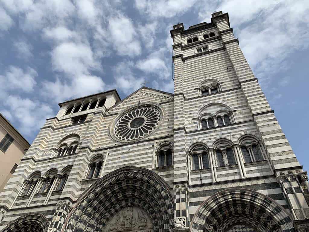 De kathedraal van Genua.