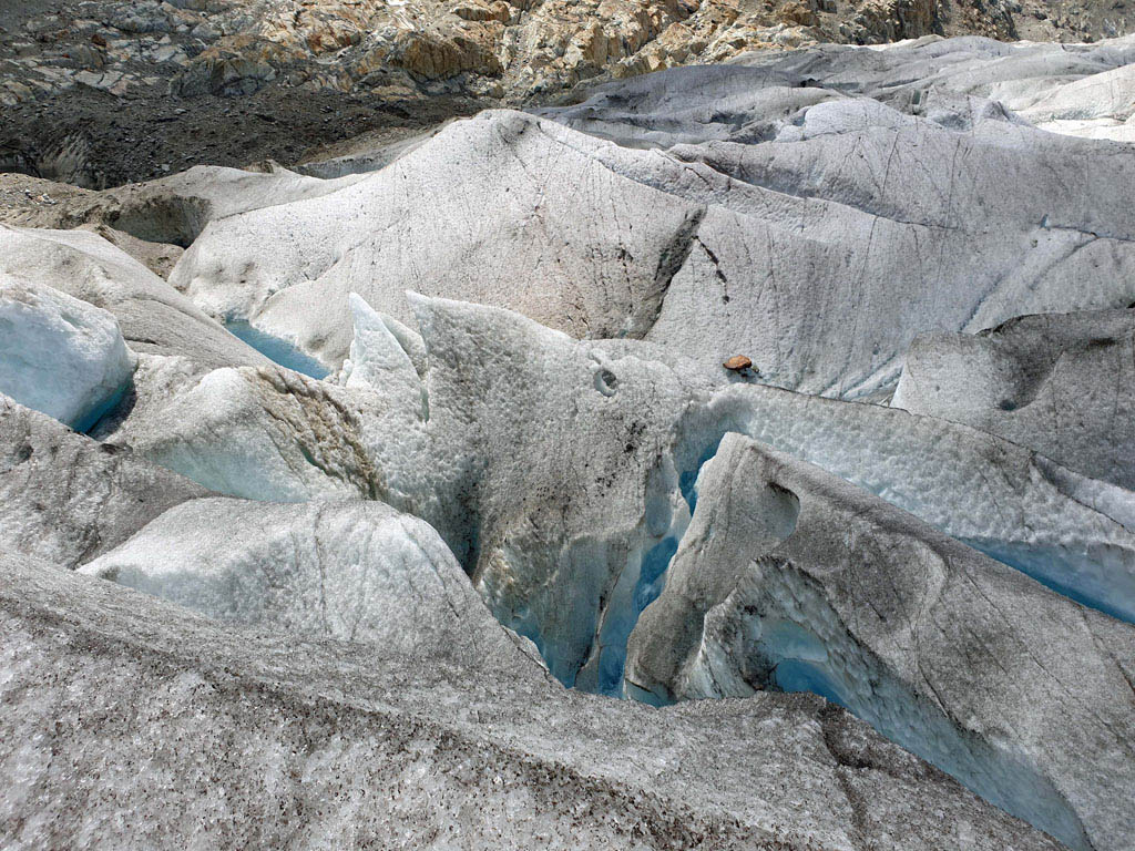 Wat is dit bijzonder om te zien gletsjertocht-met-kinderen