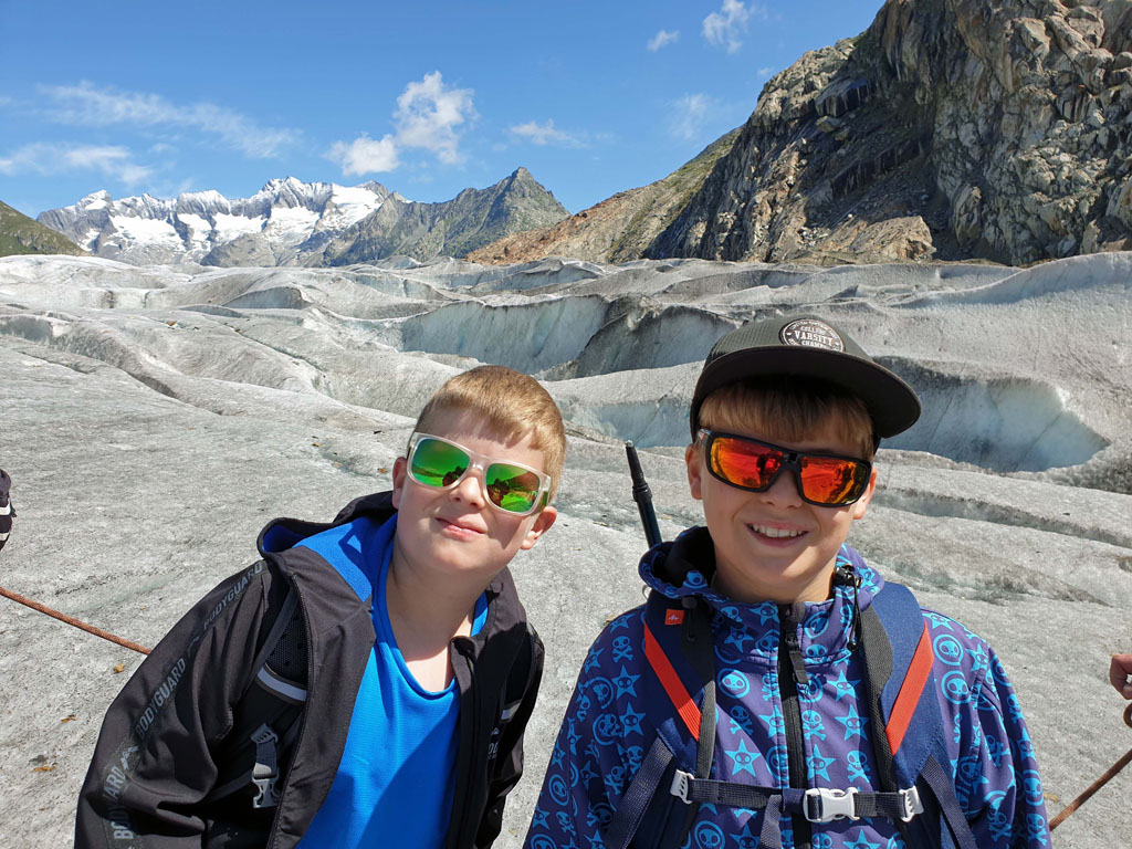 Wij vinden de gletsjertocht super leuk! vakantie-in-de-aletsch-arena