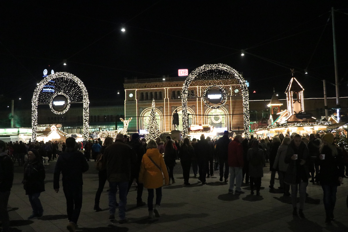 Kerstmarkt Hauptbahnhof