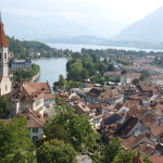 Thun uitzicht Zwitserland