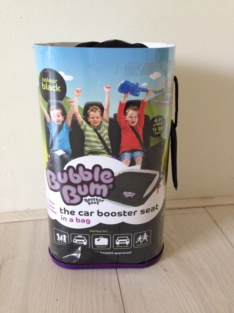 De verpakking van de BubbleBum.