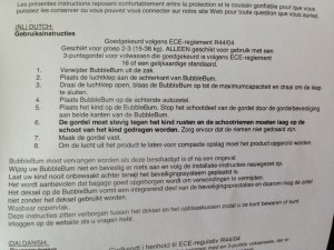 BubbleBum, de opblaasbare zitverhoger. Inclusief test!