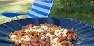 Koken op de camping, vakantie met kinderen, kids er op uit, kamperen, skottelen