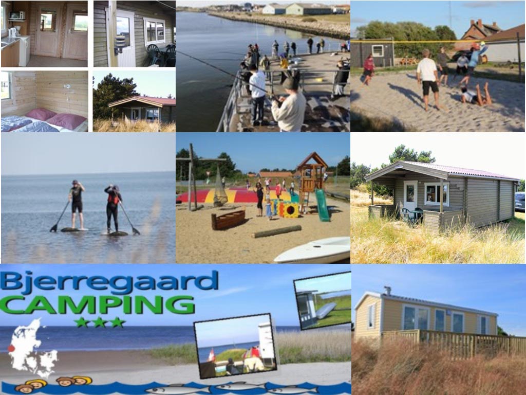 Impressie Bjerregaard Camping (bron foto's: website camping).