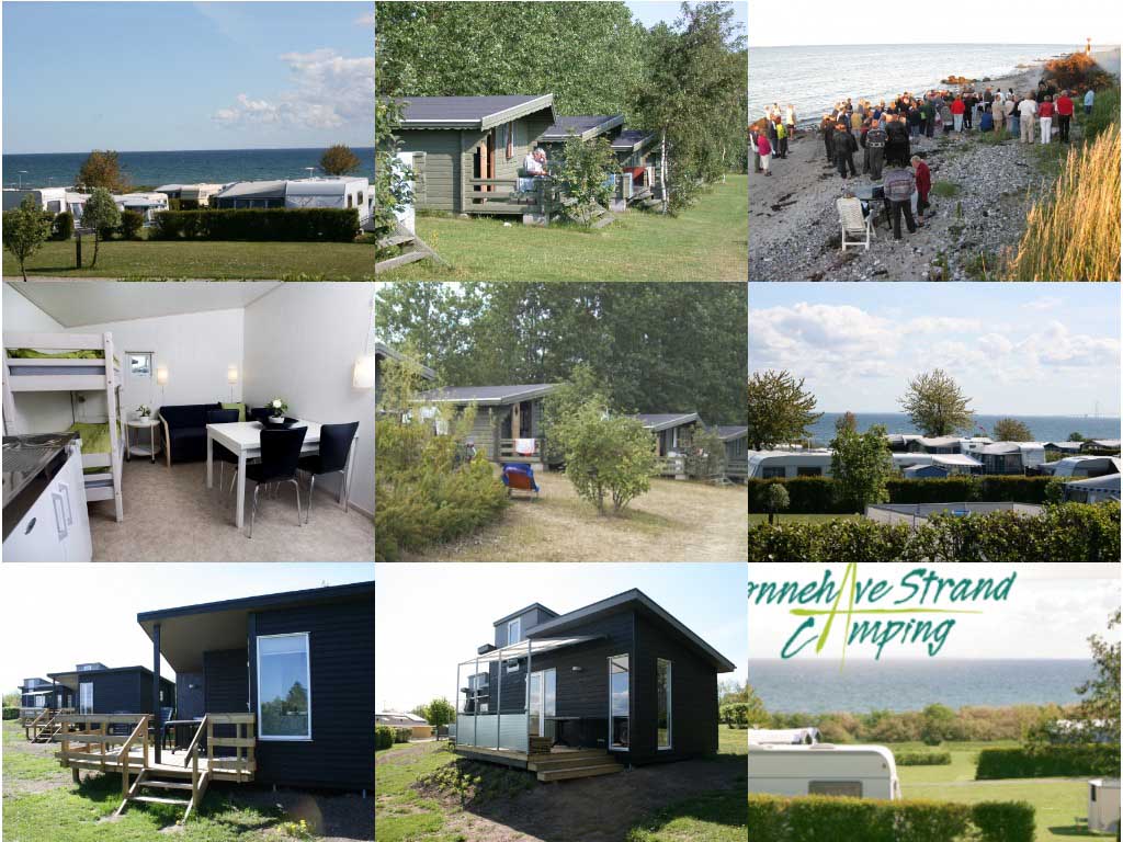 Impressie Gronnehave Strand Camping (bron foto's: website camping).