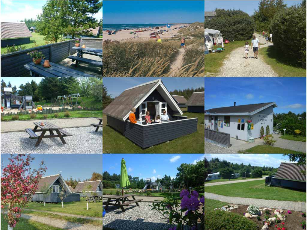 Impressie Guldager Camping (bron foto's: website camping).