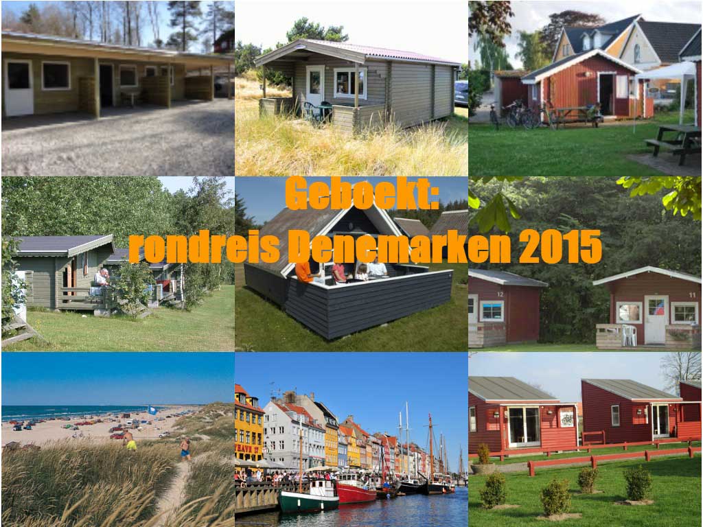 Onze rondreis naar Denemarken in 2015.