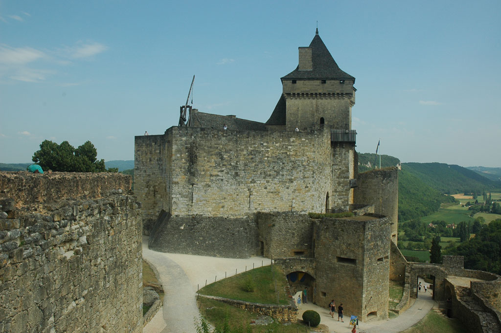 Chateua Castelnaud. Met echte ridders!