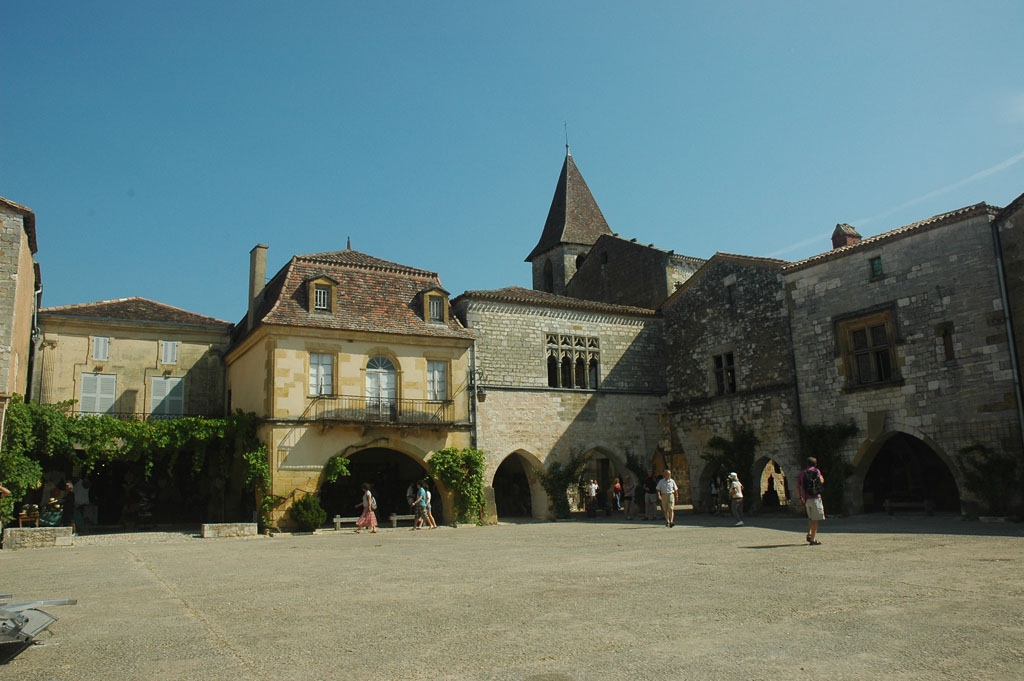 Een van de vele Middeleeuwse dorpjes in de Dordogne.