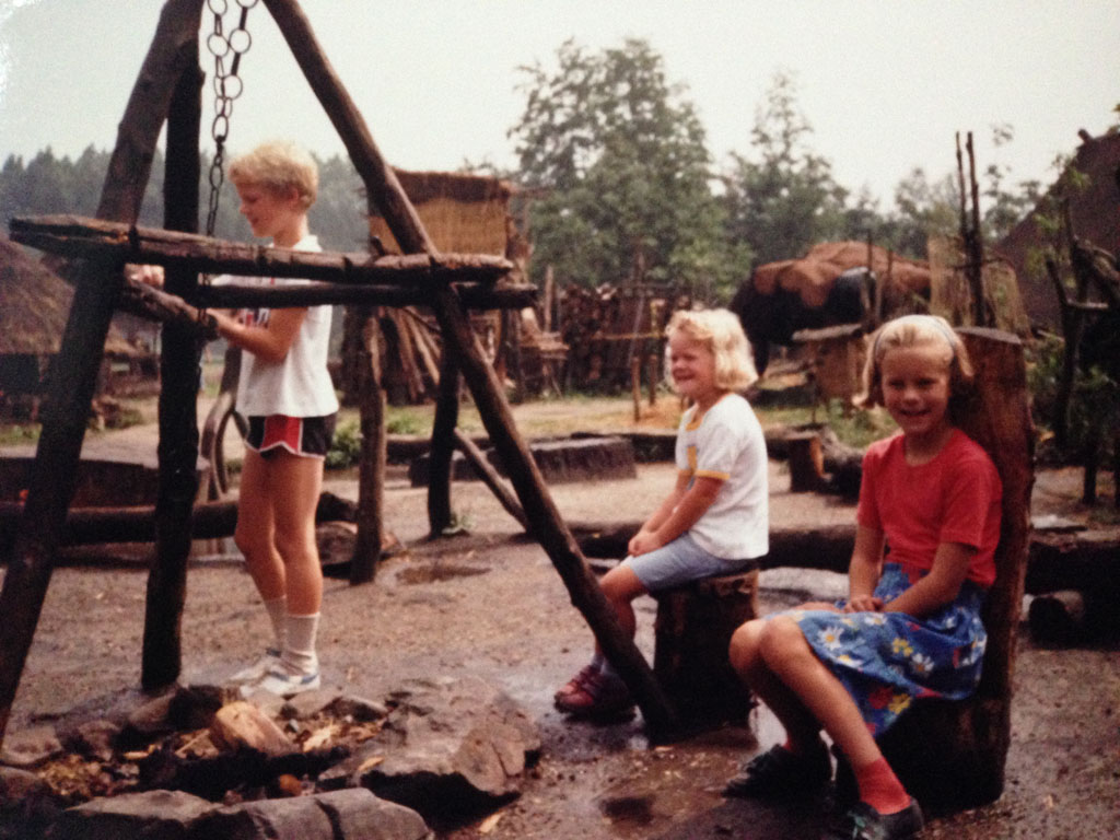 1989: pre-historisch kamp bij Eindhoven