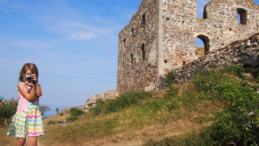 De ruine van Brahehus.