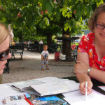 Salzburg met kinderen plannen bespreken met Ines