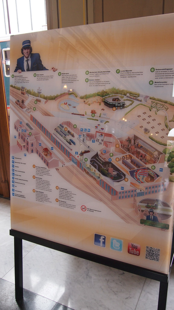 Spoorwegmuseum plattegrond