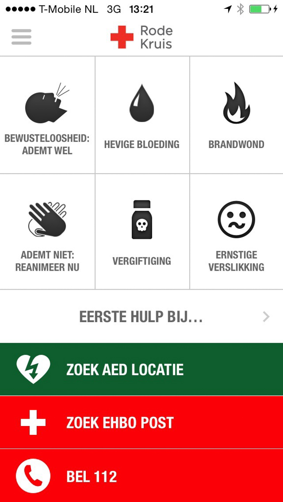 De app van het Rode Kruis: Eerste hulp bij...