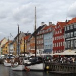 De kleurrijke huizen langs Nyhavn.