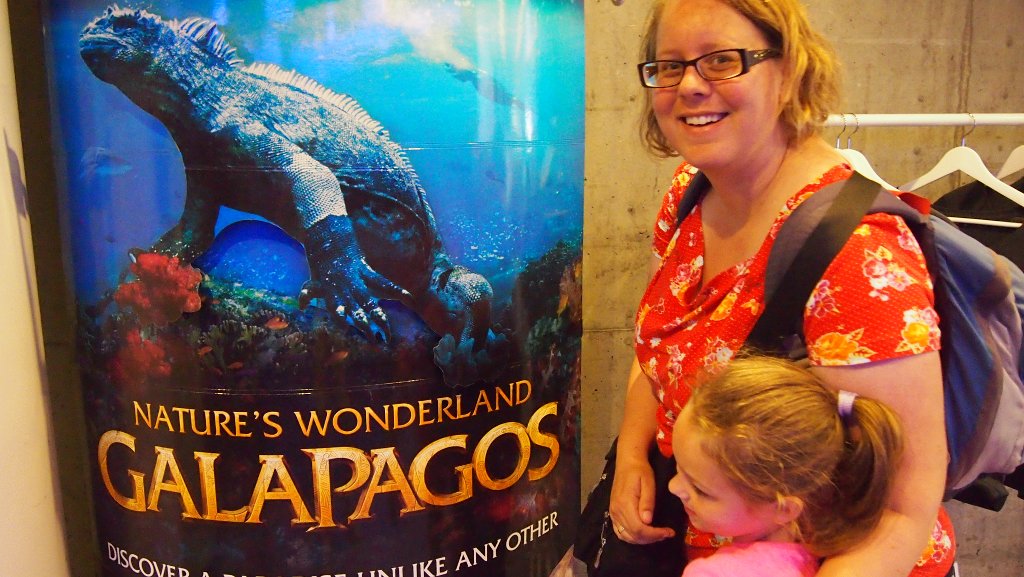 De film over de Galapagos-eilanden is geschikt voor het hele gezin.