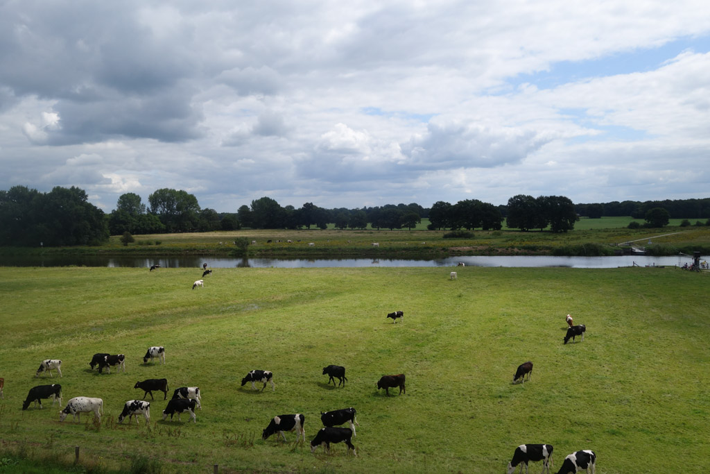 Mooi uitzicht over de Vecht.