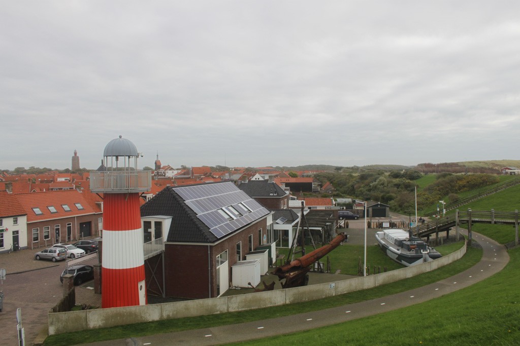 Museum Het Polderhuis ziet er aan de buitenkant fraai uit.