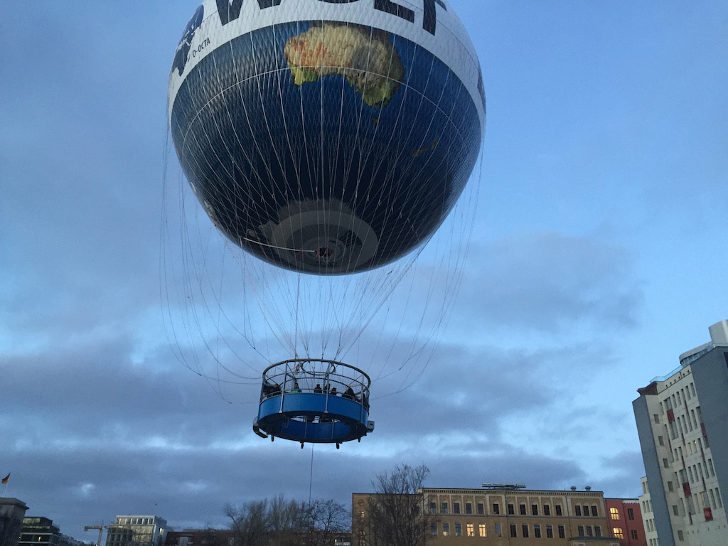 We did it: met de luchtballon omhoog!