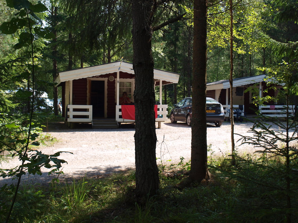 Camping Tiveden is een van die fijne kleine kindvriendelijke campings in Zweden die we tegenkwamen.