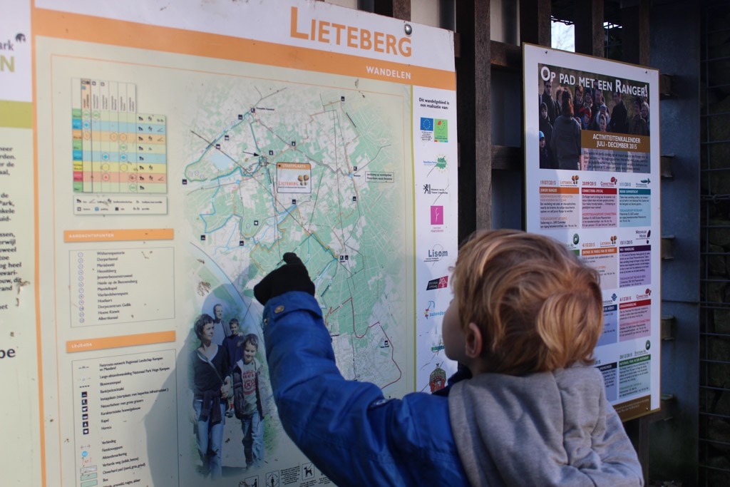 Nationaal Park Hoge Kempen kent 6 toegangspoorten. Wij beginnen bij de Lieteberg.