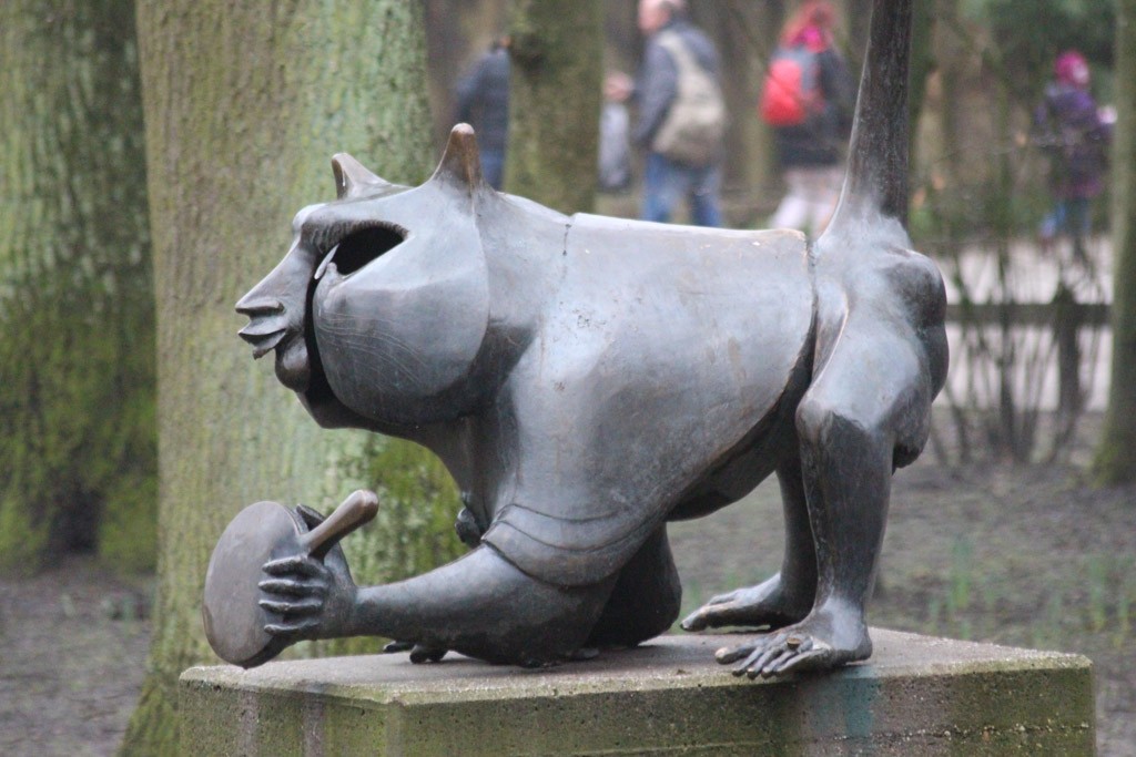 Er zijn veel mooie beelden in de Allwetterzoo.