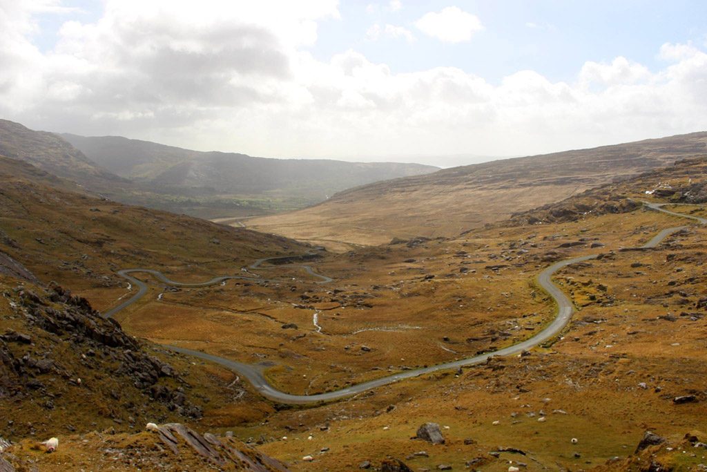 The Healy pass is spectaculair om te rijden.