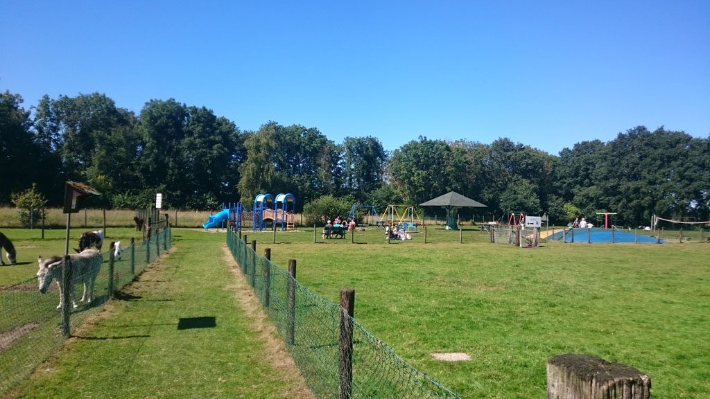 Speel- en kinderboerderij Strubbert is zeer ruim opgezet. 