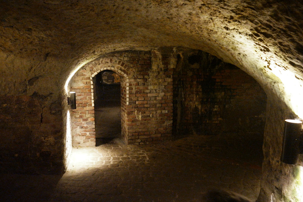 De ondergrondse gangen van Neurenberg.