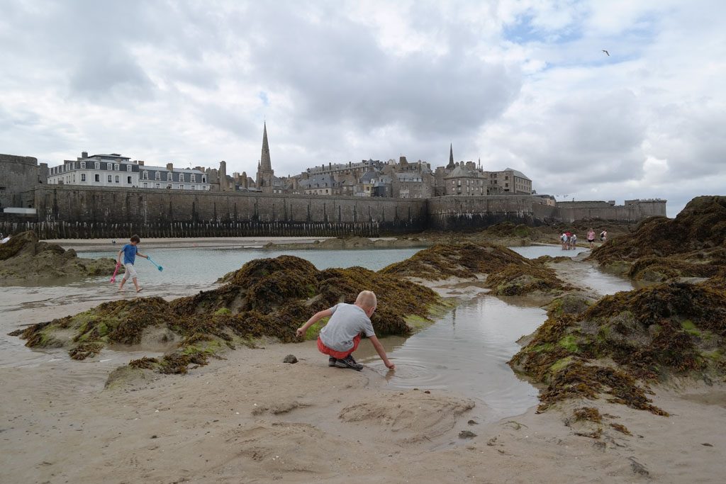 Saint Malo, prachtige oude vestingstad aan de Atlantische kust.