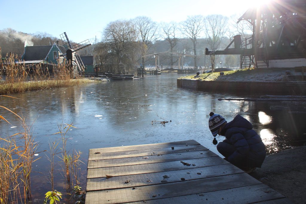 Winter in het Openluchtmuseum