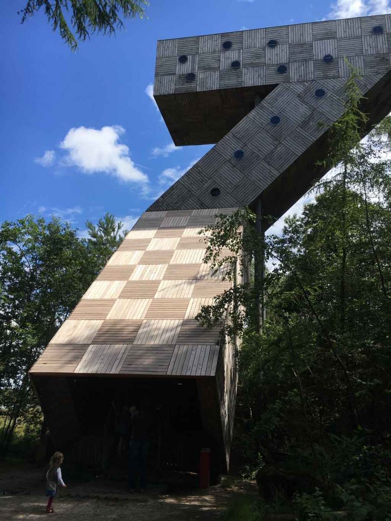 Uitkijktoren in het Drents-Friese Wold