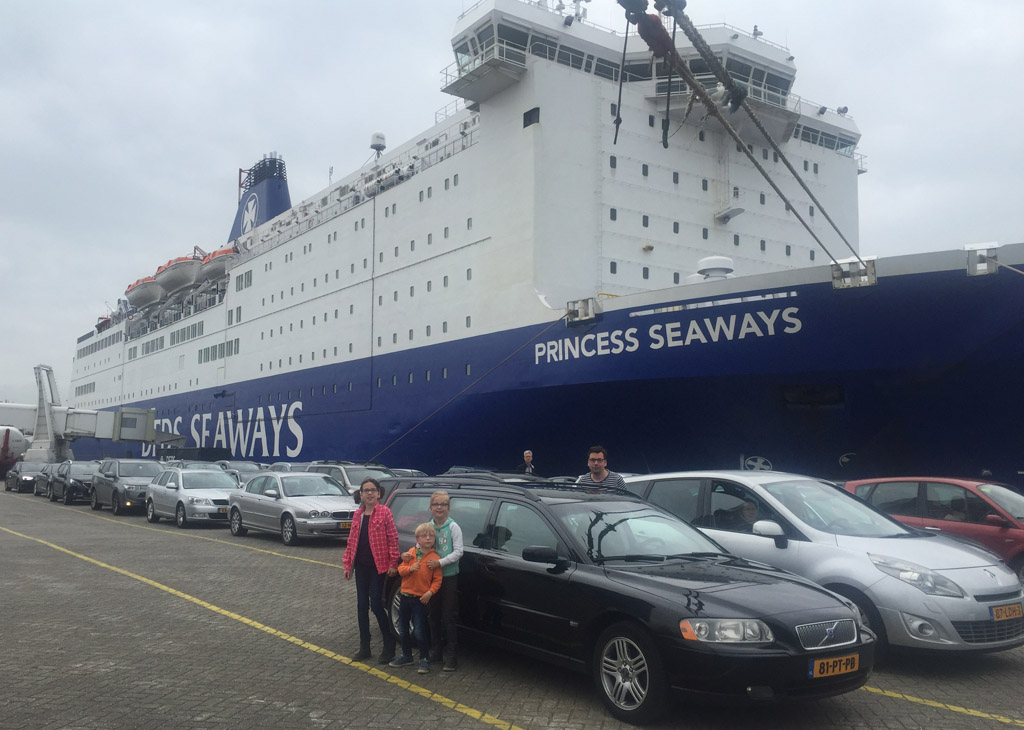 Met de auto naar Schotland met kinderen gaat prima met de boot van IJmuiden naar Newcastle