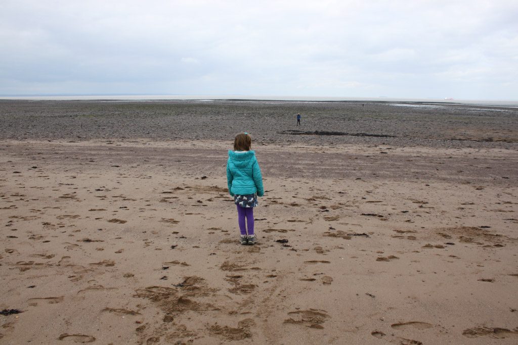 Even uitwaaien aan het strand, dat kan ook in Dunster.