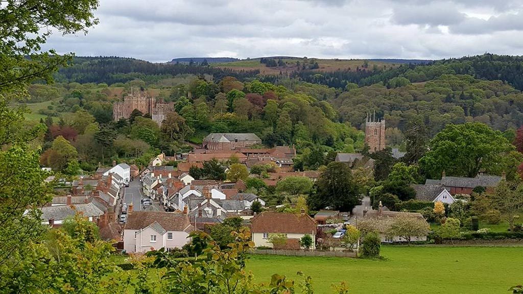 Ons doel van een dagje Dunster met kinderen: Dunster Castle.