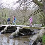 Kindvriendelijk wandelen bij de Tarr Steps in Exmoor foto – 6