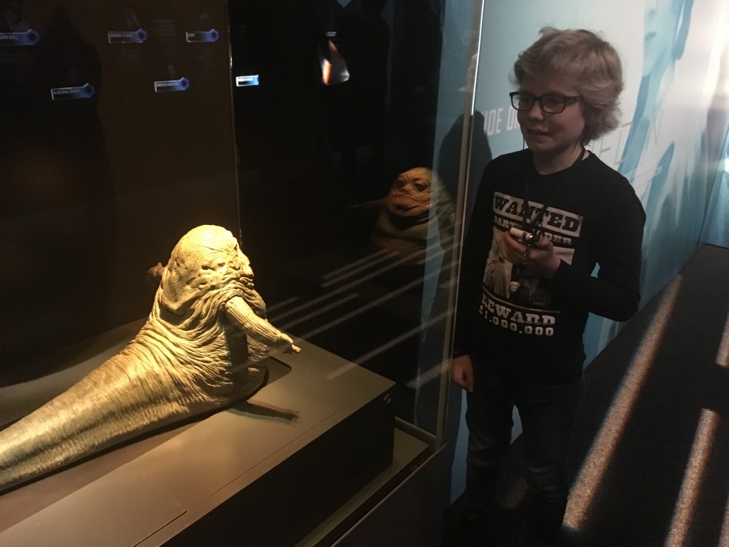 Deze miniatuur van Jabba the Hutt vindt Faas maar vies uitzien