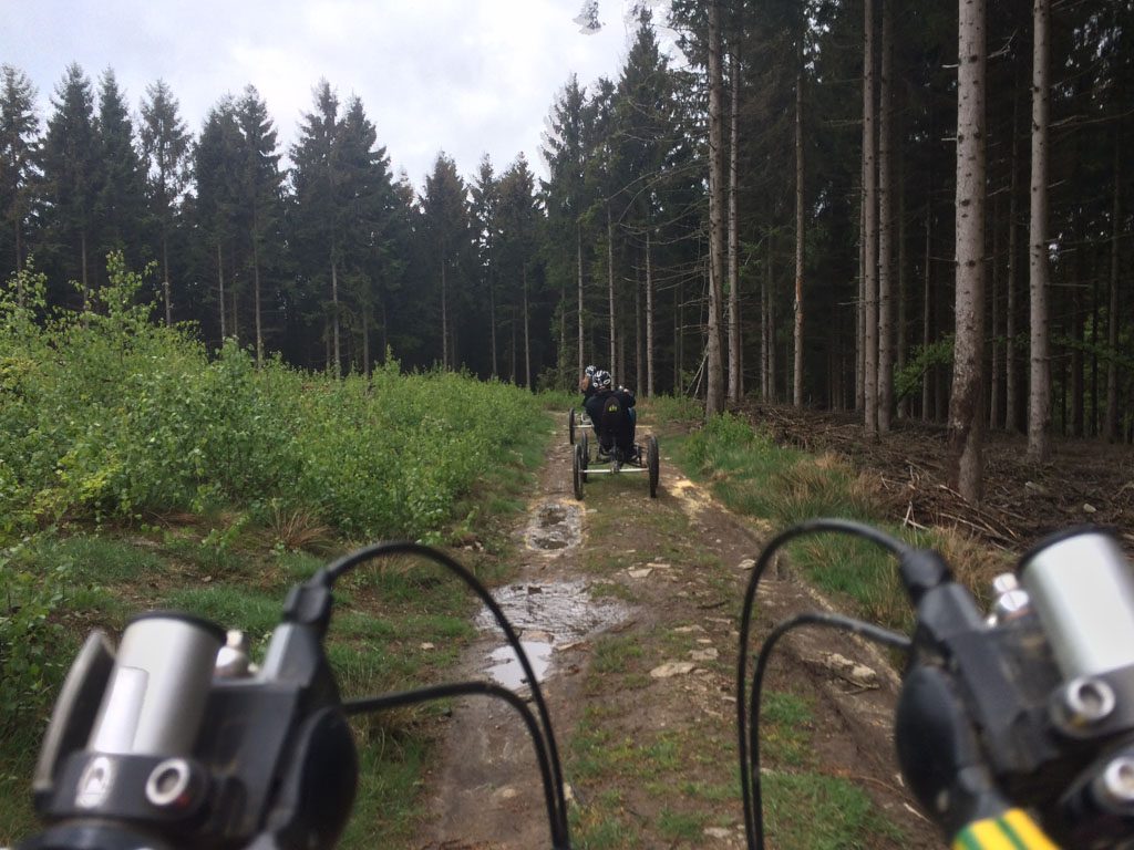 Kunnen schakelen is noodzakelijk in de heuvelachtige Ardennen