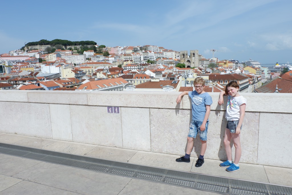mooiste uitzichtpunten van Lissabon voor kinderen