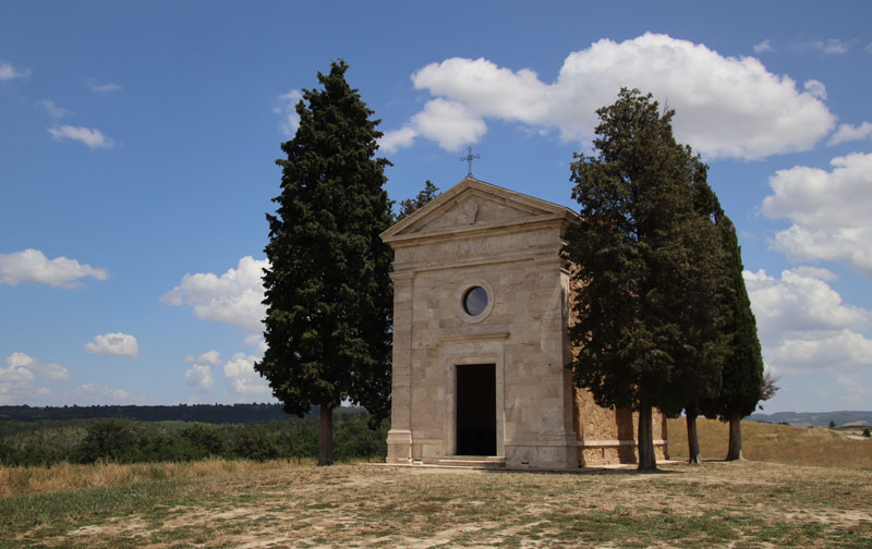 Chapel Vitaleta ontdekken met de kids