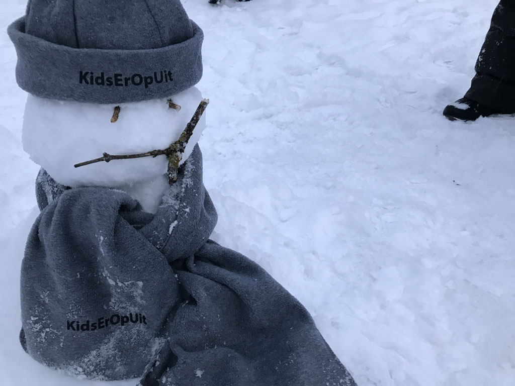 KidsErOpUit sneeuwpop.