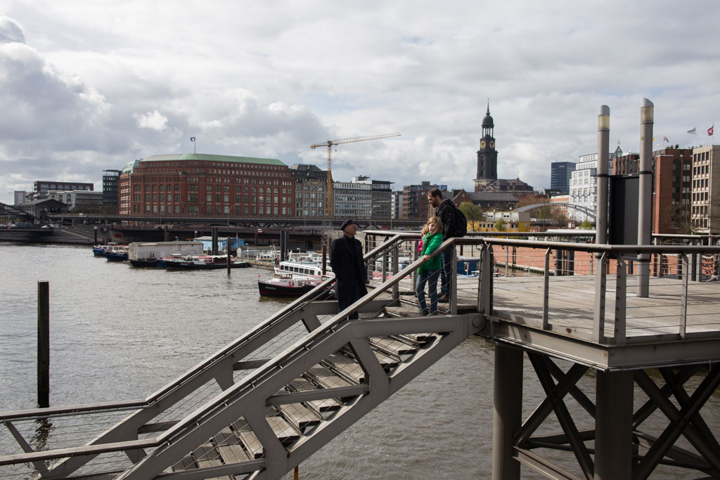 Hamburg is een stoere havenstad.