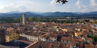 Lucca, een van de hoogtepunten van Italië (foto: Suzanne).