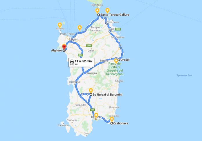 Rondreis Sardinië met kinderen: de mooiste route