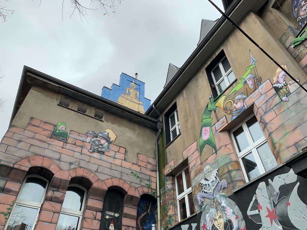 Vergeet niet om omhoog te kijken tijdens je citytrip Düsseldorf met kinderen