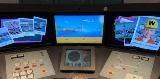 Leuk interactief computerspel in het MuzeeAquarium in Delfzijl