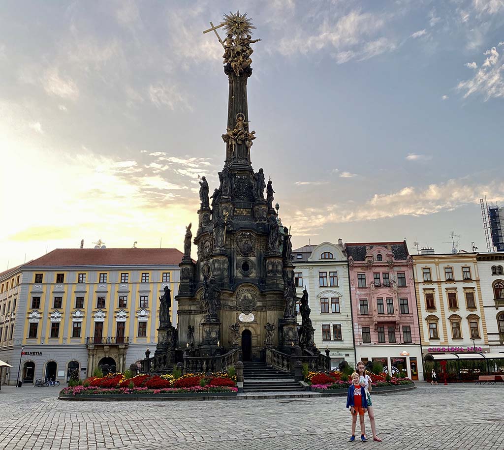 Olomouc, ook wel klein Praag genoemd