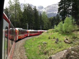 Zwitserland is makkelijk te verkennen met de trein.