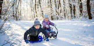 Volop kinderactiviteiten tijdens een wintervakantie in Zweden.